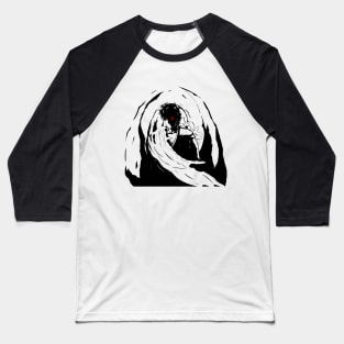 Black and white darkness Baseball T-Shirt